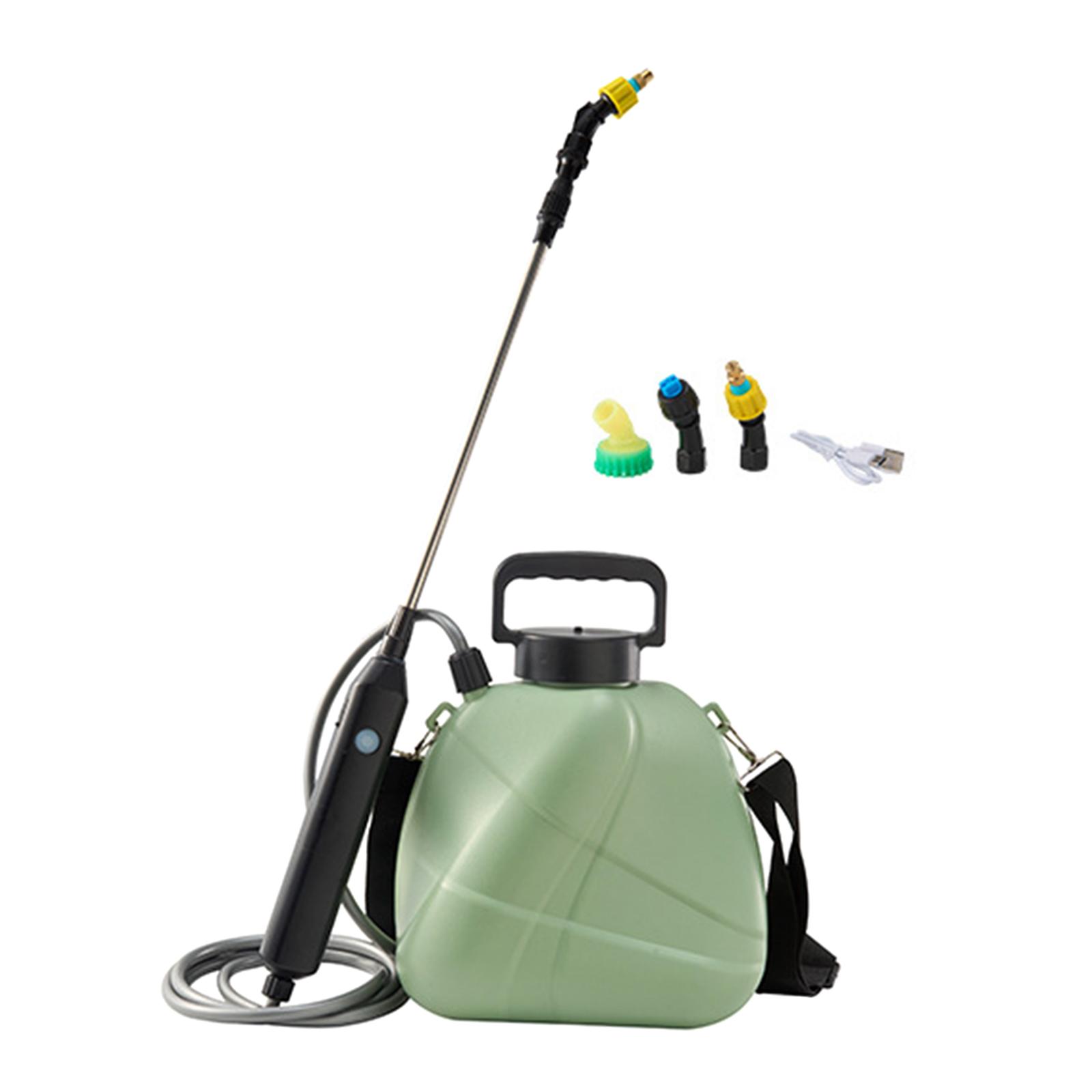 Electric Sprayer Backpack - เครื่องพ่นยาไฟฟ้า 5 ลิตรอเนกประสงค์พร้อมสายสะพายไหล่ แกนยืดหดได้ สำหรับทำสวน ทำความสะอาด