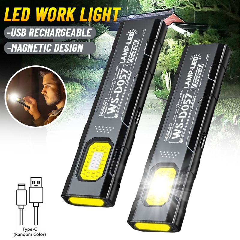 Outdoor Power For Lights - ไฟฉายเตือนความปลอดภัยขนาดเล็กทรงพลัง ไฟเตือนแรงสูง พกพาสะดวก ใช้สำหรับงานซ่อมบำรุงภายนอกอาคาร ไฟฉุกเฉิน EDC