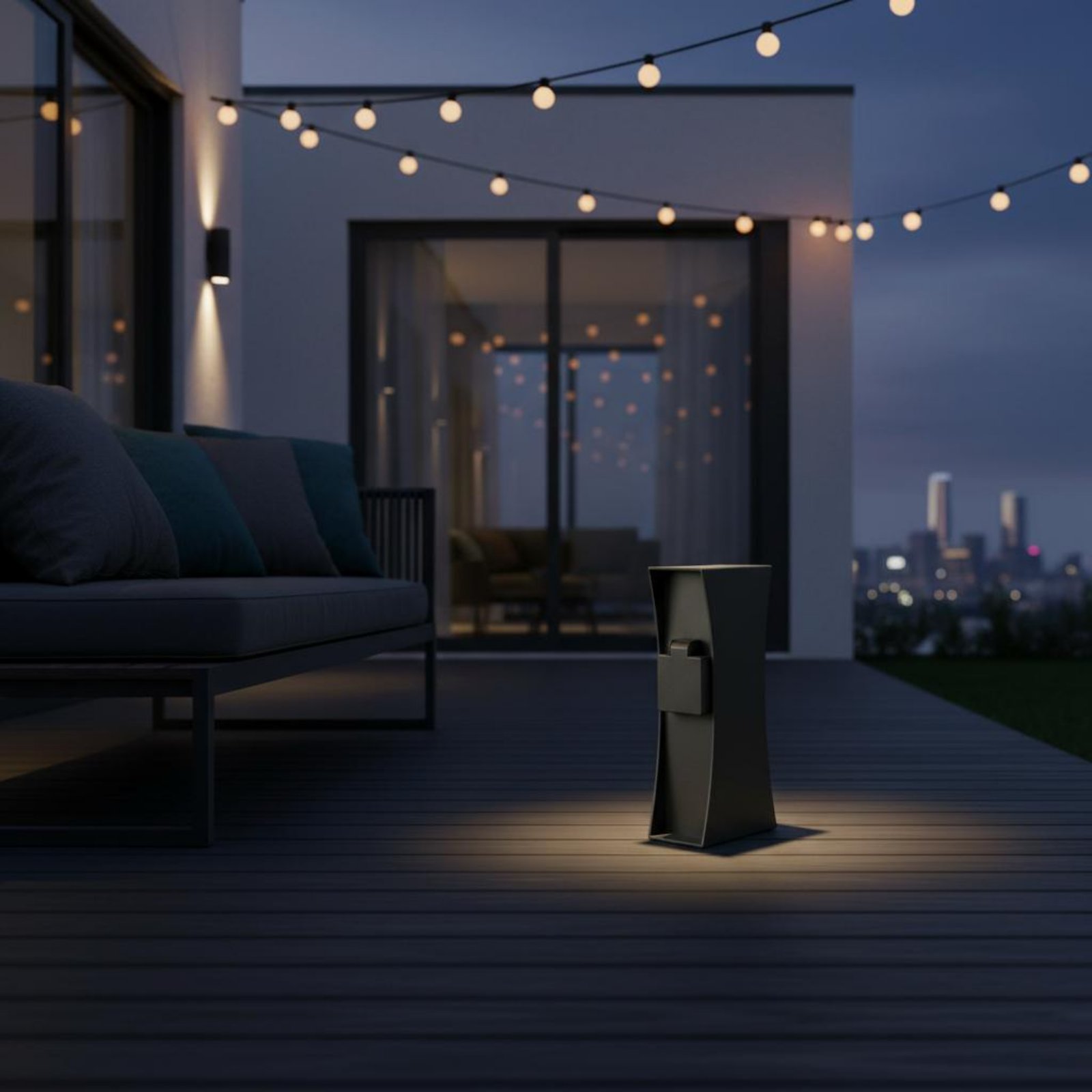 Outdoor Power Pedestal - ปลั๊กไฟกลางแจ้งแบบติดตั้งง่าย ฐานเสียบปลั๊กไฟกลางแจ้ง ฮาร์ดแวร์ไฟฟ้าทนทาน