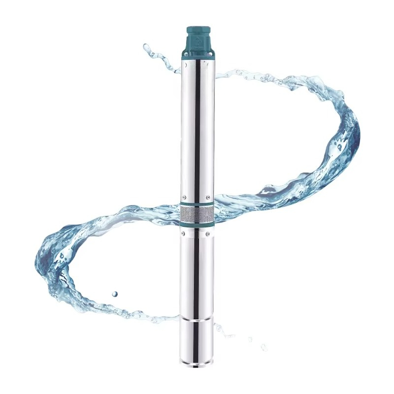 Water Pump Submersible - ปั๊มน้ำบาดาลแบบจุ่มใต้น้ำ Q90QJD2-107 1.5 กิโลวัตต์ ปั๊มน้ำสแตนเลสสำหรับบ่อน้ำลึก ปั๊มน้ำสำหรับหลุมเจาะ
