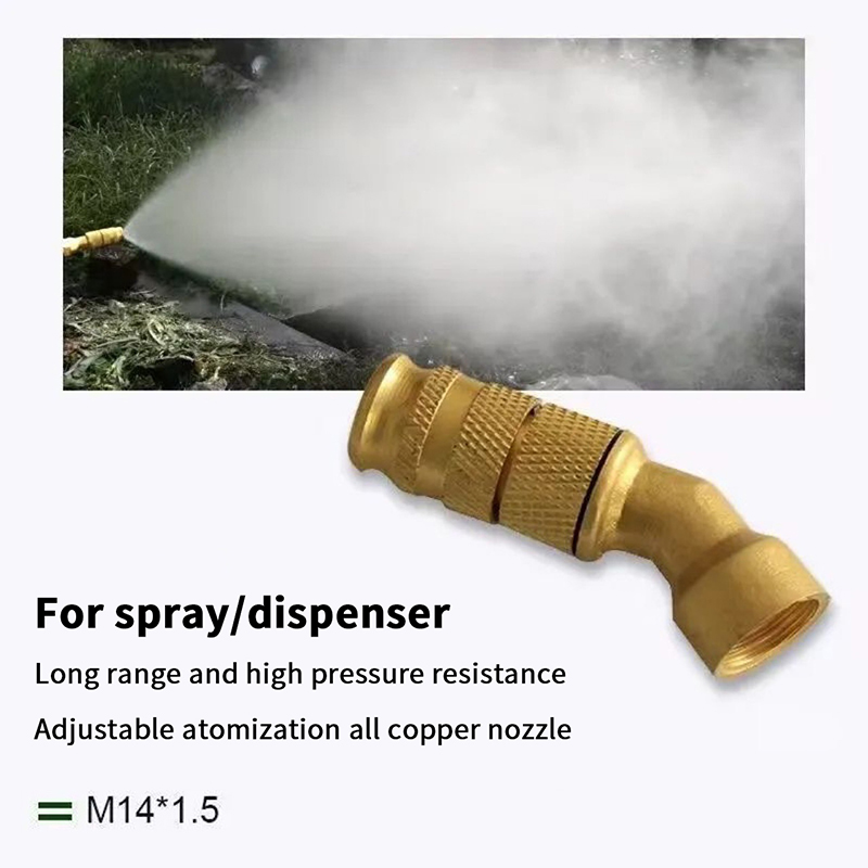 Electric Sprayer Backpack - หัวฉีดพ่นยาทองเหลืองแบบปรับได้ สำหรับสวน ยาฆ่าแมลง เครื่องทำความสะอาด เครื่องพ่นยาไฟฟ้าทางการเกษตร ระยะไกล