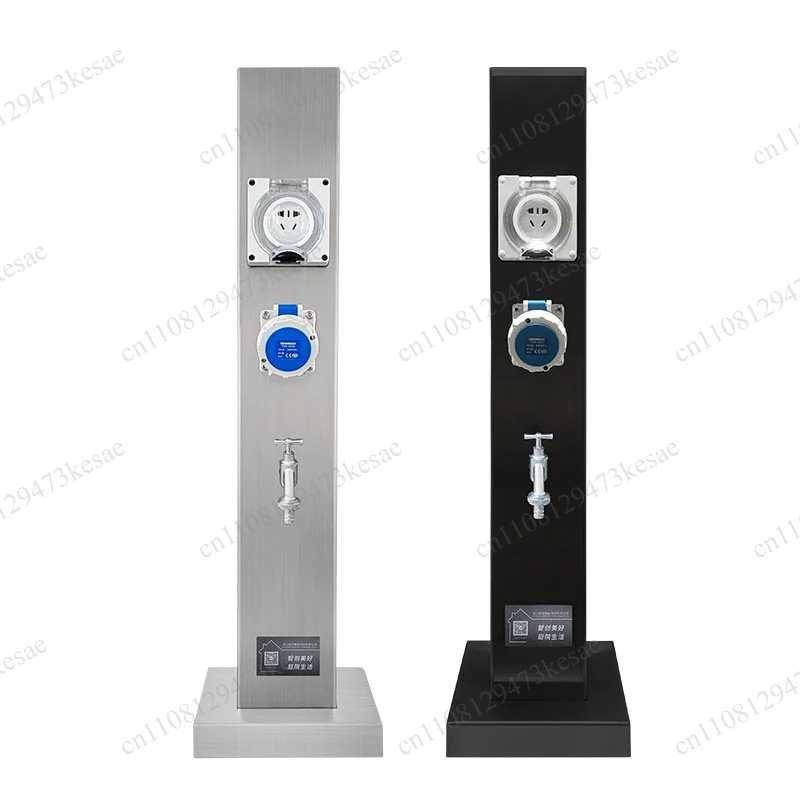 แท่นจ่ายน้ำและไฟฟ้าสำหรับลานจอ - Outdoor Power Pedestal บทวิจารณ์และราคา