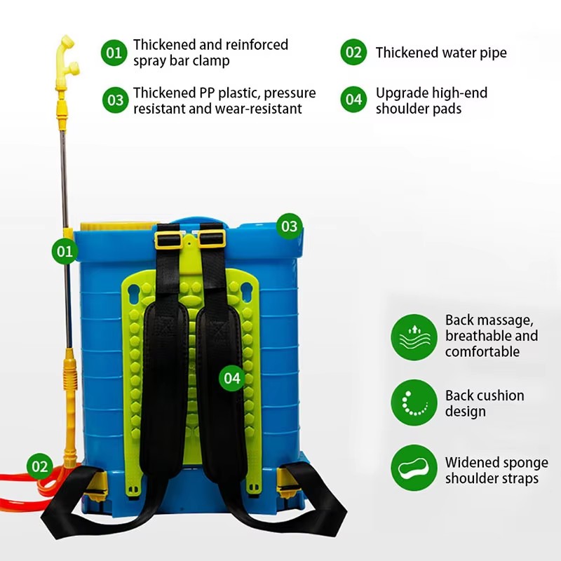 เครื่องพ่นยาไฟฟ้าแบบสะพายหลัง  - Electric Sprayer Backpack บทวิจารณ์และราคา