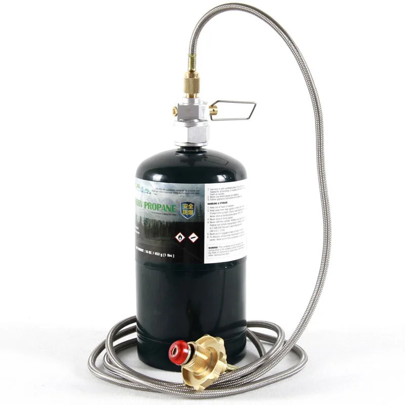 อะแดปเตอร์เติมแก๊สถังเตาตั้งแค - Outdoor Power Burner บทวิจารณ์และราคา