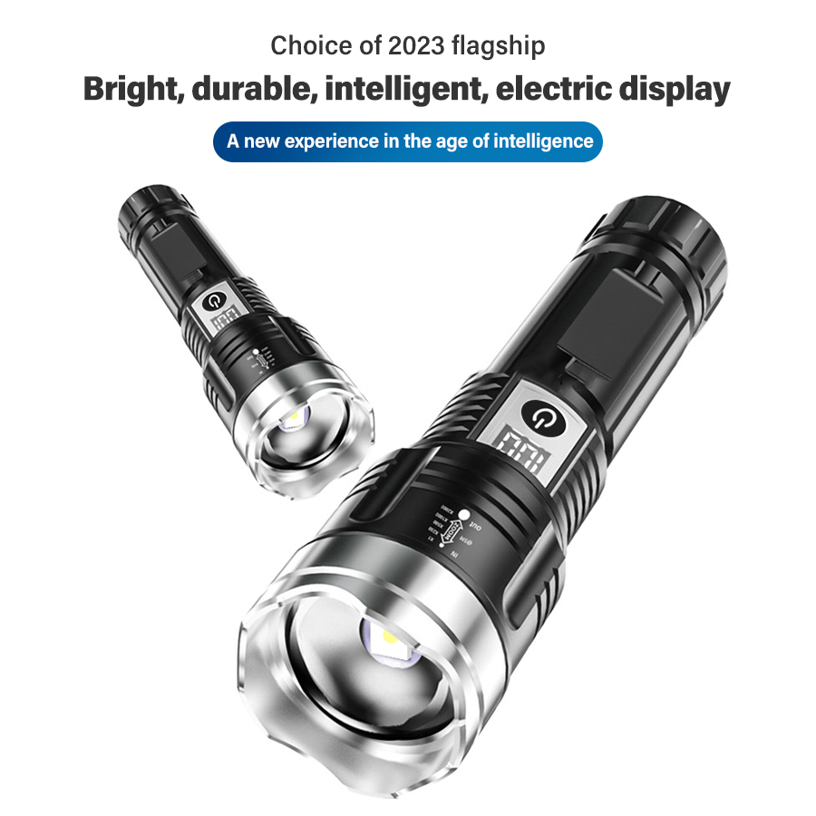 ไฟฉาย LED กำลังสูง 200000LM แบ - Outdoor Power For Lights บทวิจารณ์และราคา