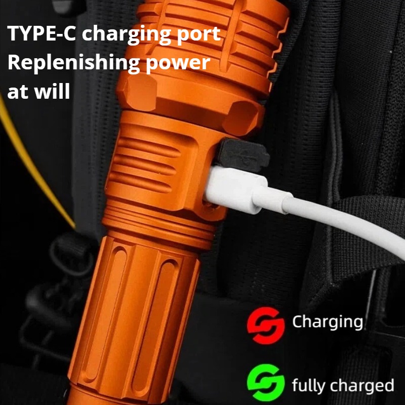 ไฟฉาย LED แสงสว่างแรง ซูมได้ ช - Outdoor Power For Lights บทวิจารณ์และราคา