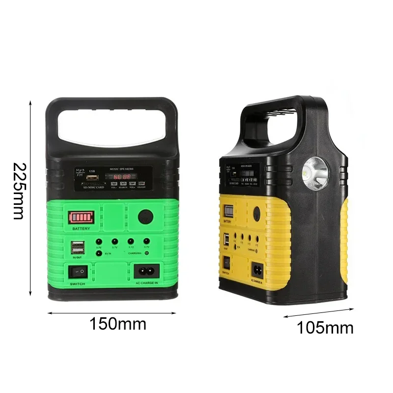 ตั้งแคมป์แบบพกพาระบบเครื่องกำเ - Panel Power Outdoor บทวิจารณ์และราคา