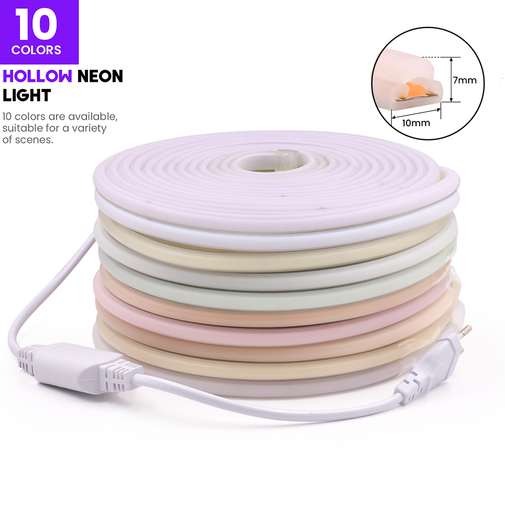 AC 220V COB LED Neon Strip กัน - Outdoor Power Strip Weatherproof บทวิจารณ์และราคา