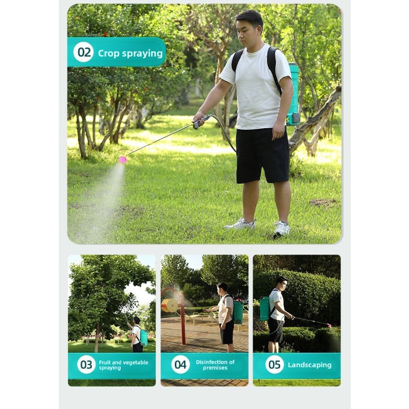 เครื่องพ่นยาไฟฟ้าแบบสะพายหลัง  - Electric Sprayer Backpack บทวิจารณ์และราคา