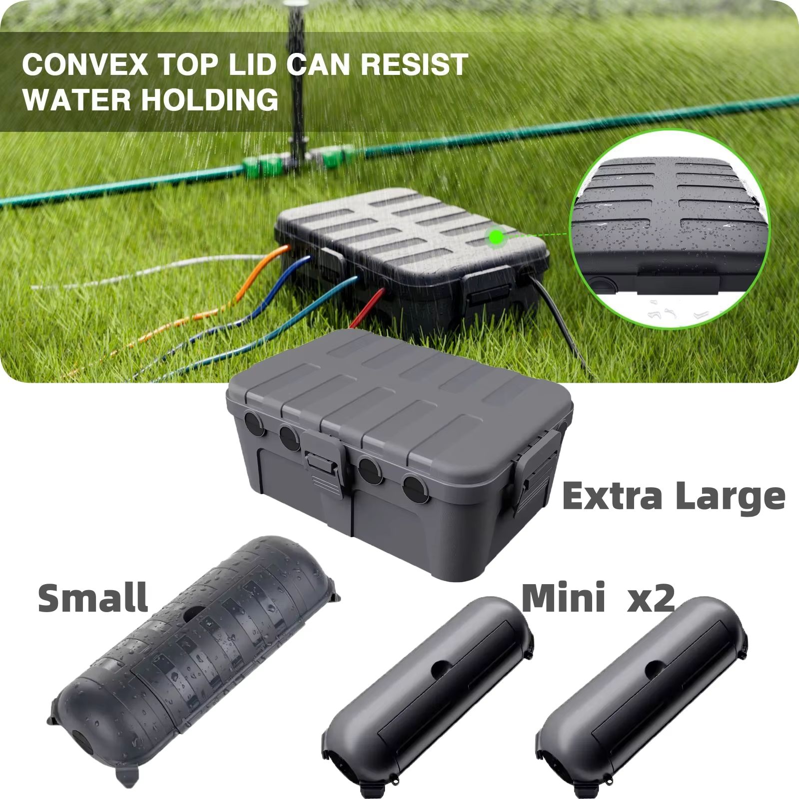 ฝาครอบสายไฟฟ้ากลางแจ้งขนาดใหญ่ - Outdoor Power Strip Weatherproof บทวิจารณ์และราคา
