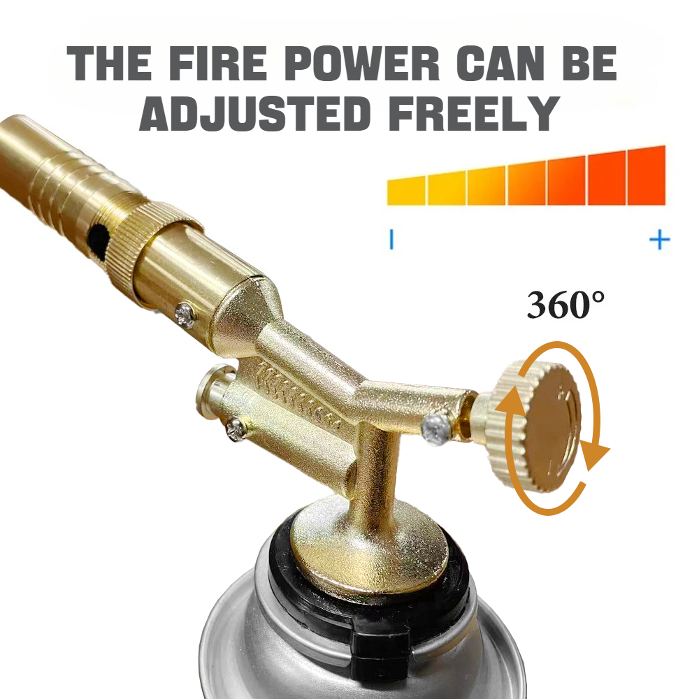 ปืนพ่นไฟปรับอุณหภูมิสูง，หัวพ่น - Outdoor Power Burner บทวิจารณ์และราคา