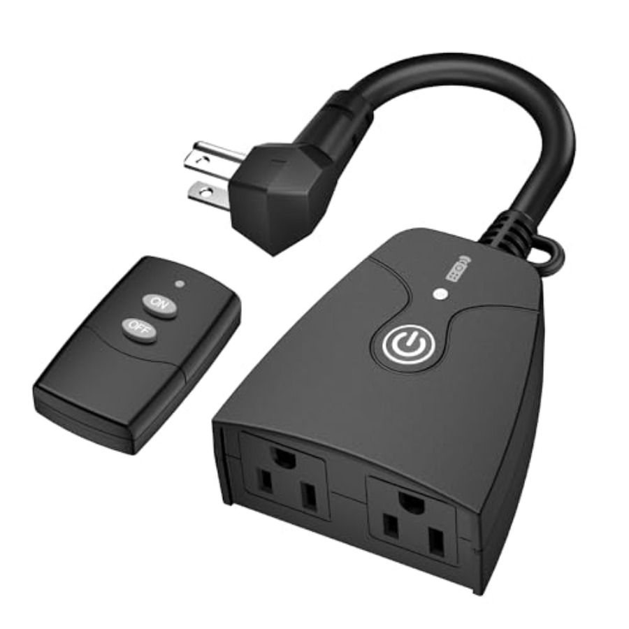 ปลั๊กไฟควบคุมระยะไกลไร้สายสำหร - Outdoor Power Outlet With Remote Control บทวิจารณ์และราคา