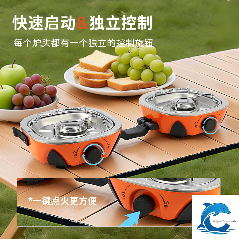 เตาแก๊สแบบพกพา รุ่นใหม่ ปี 202 - Outdoor Power Burner บทวิจารณ์และราคา