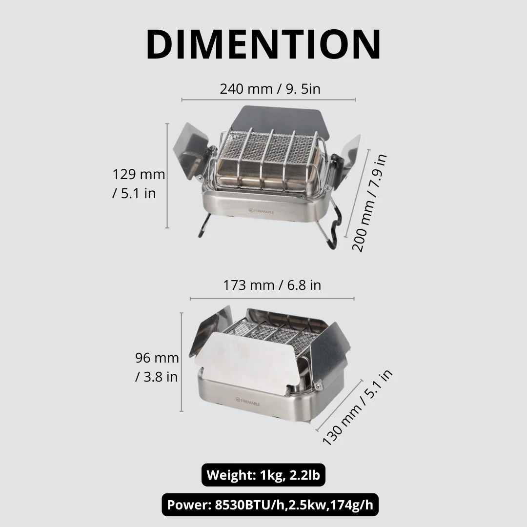 Fire-Maple Sunflower X แก๊สเตา - Outdoor Power Burner บทวิจารณ์และราคา