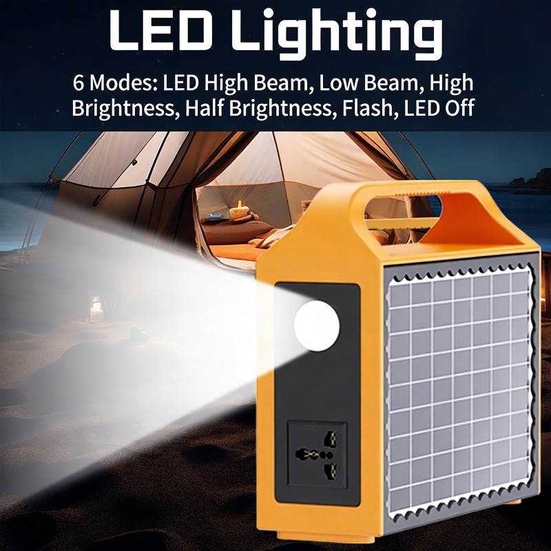 สถานีพลังงานแสงอาทิตย์แบบพกพา  - Panel Power Outdoor บทวิจารณ์และราคา