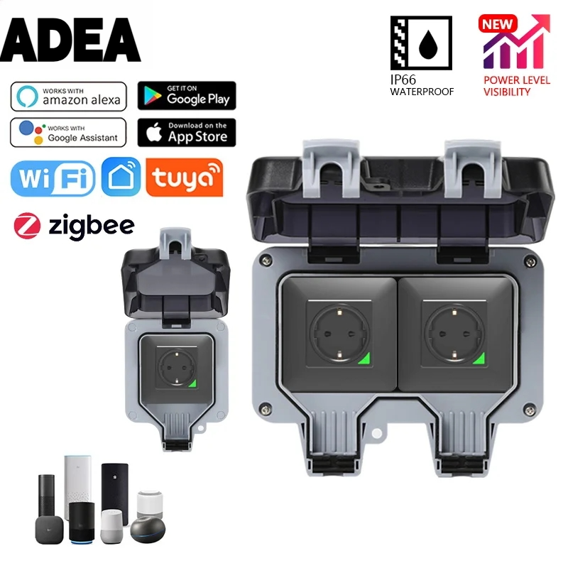 เต้ารับไฟฟ้า AdeaTuya Zigbee ก - Outdoor Power Outlet Not Working บทวิจารณ์และราคา