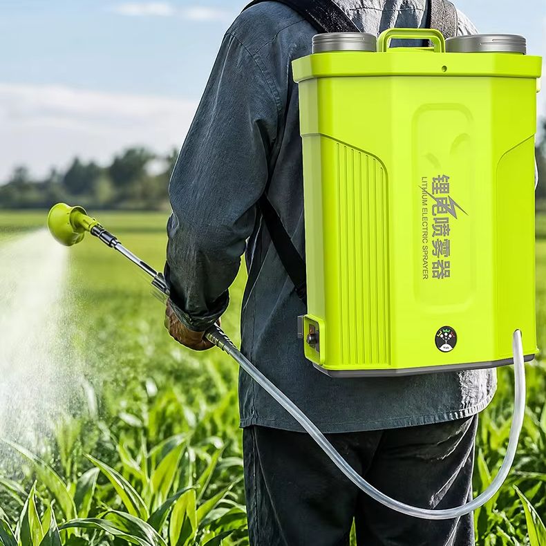 เครื่องพ่นยาแบตเตอรี่ลิเธียมแร - Electric Sprayer Backpack บทวิจารณ์และราคา