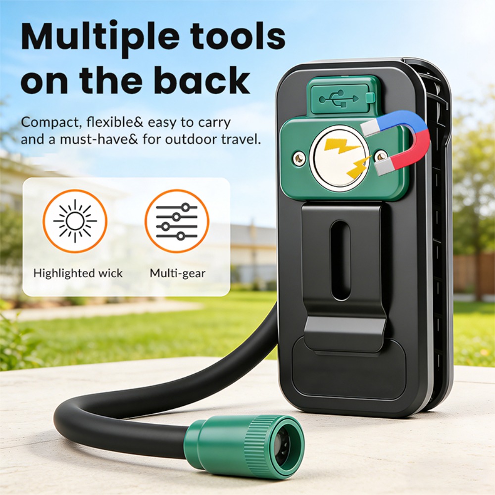 ไฟฉายแม่เหล็กแบบใหม่พร้อมคลิปห - Outdoor Power For Lights บทวิจารณ์และราคา