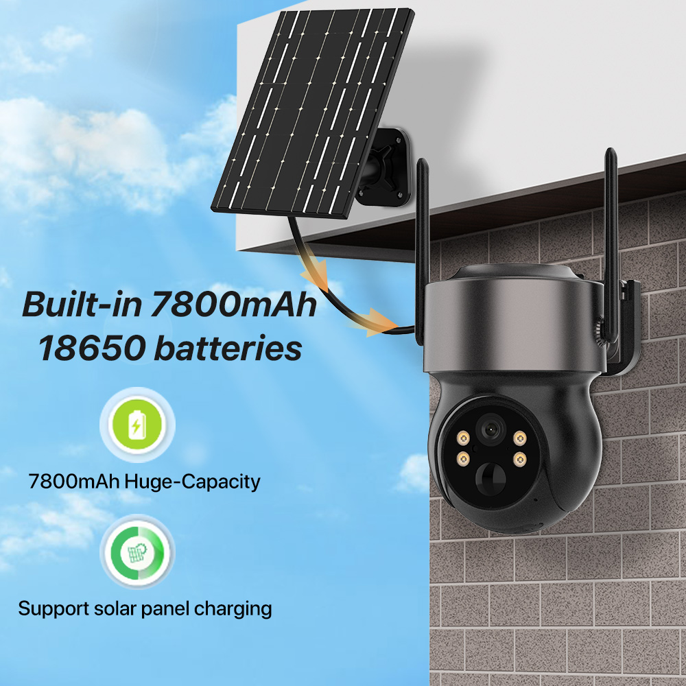 กล้องวงจรปิดไร้สายกลางแจ้ง 4MP - Panel Power Outdoor บทวิจารณ์และราคา