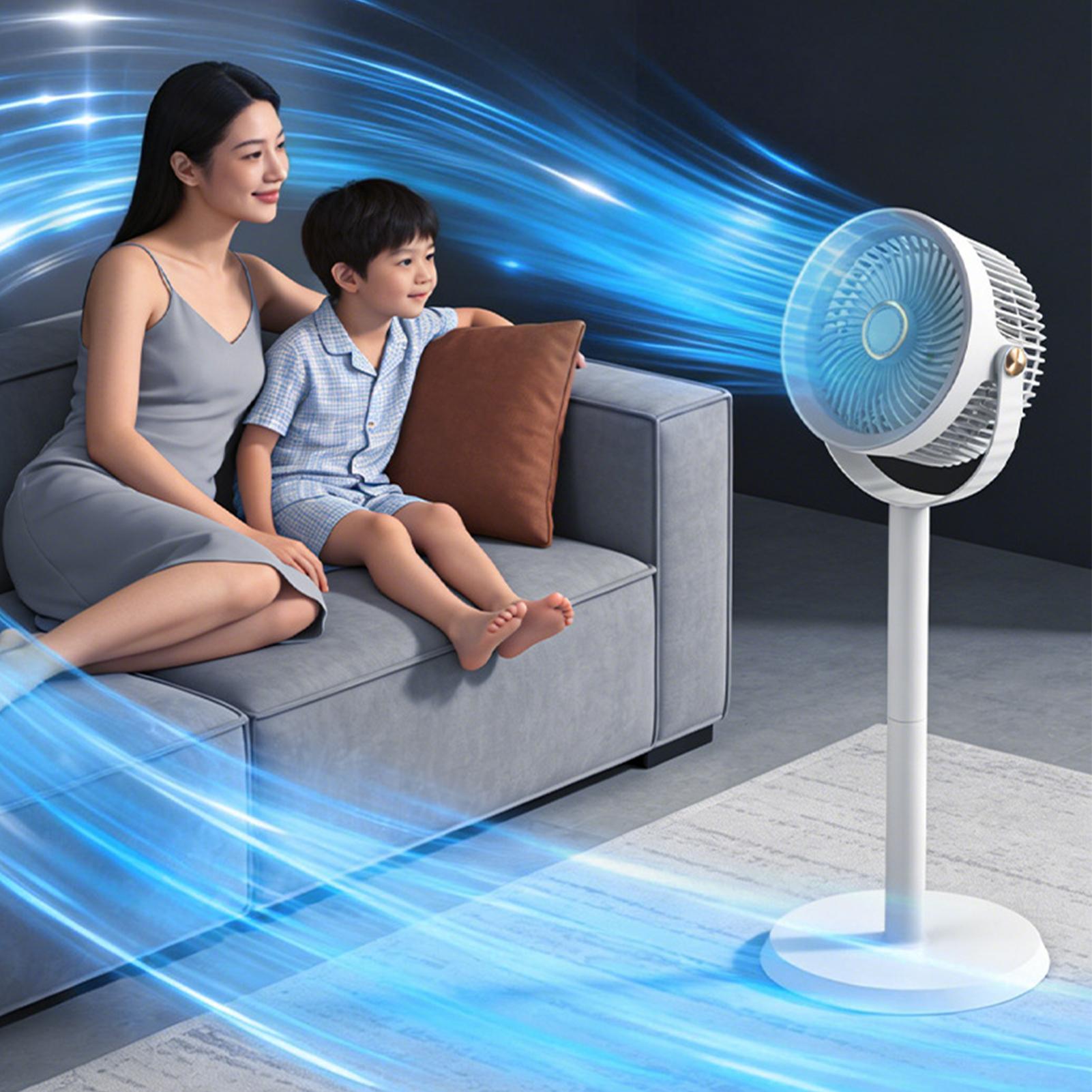 พัดลมตั้งพื้นแบบชาร์จไฟได้ 5 ร - Outdoor Power Pedestal บทวิจารณ์และราคา