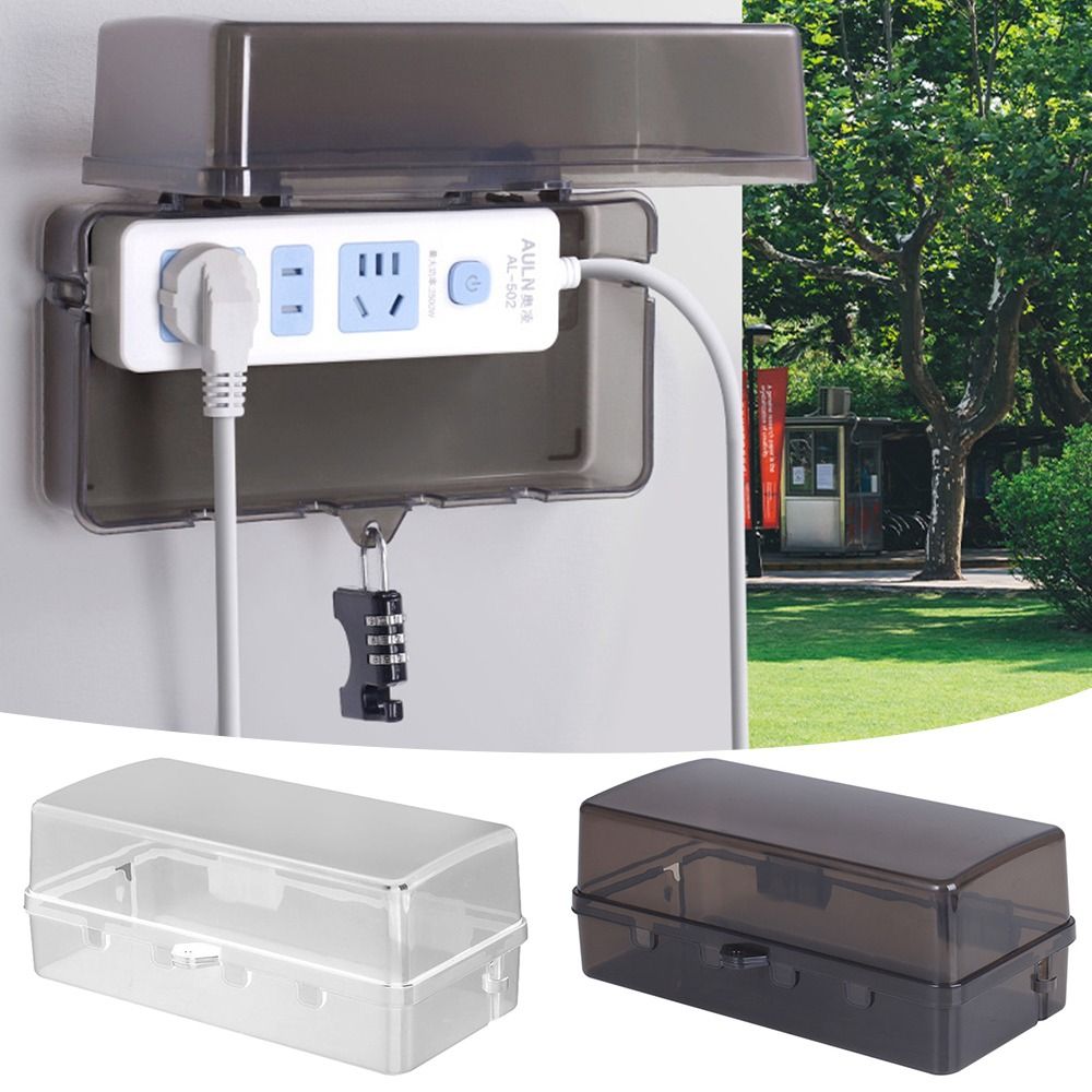 กล่องปลั๊กพลาสติกทนทาน ป้องกัน - Outdoor Power Strip Weatherproof บทวิจารณ์และราคา
