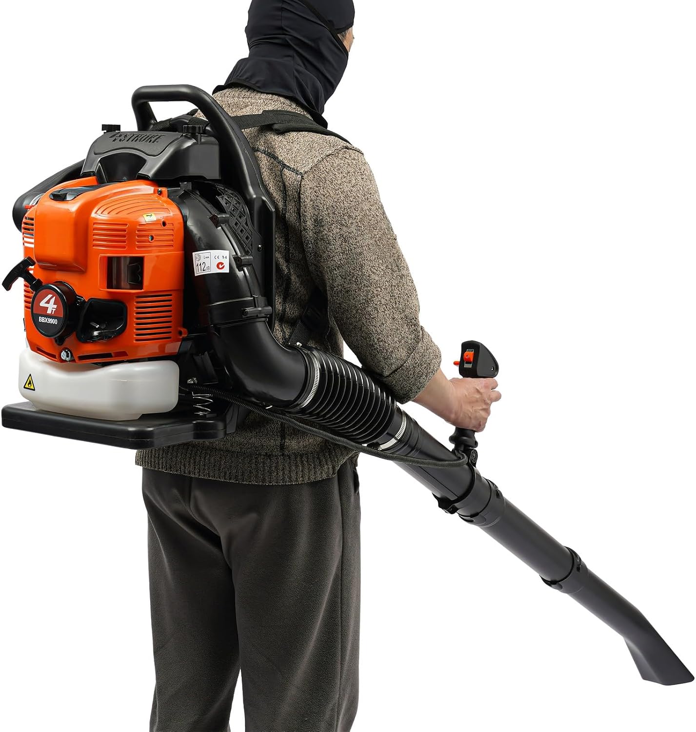 เครื่องเป่าลมแบบสะพายหลังใช้แก - Snow Blower Single บทวิจารณ์และราคา