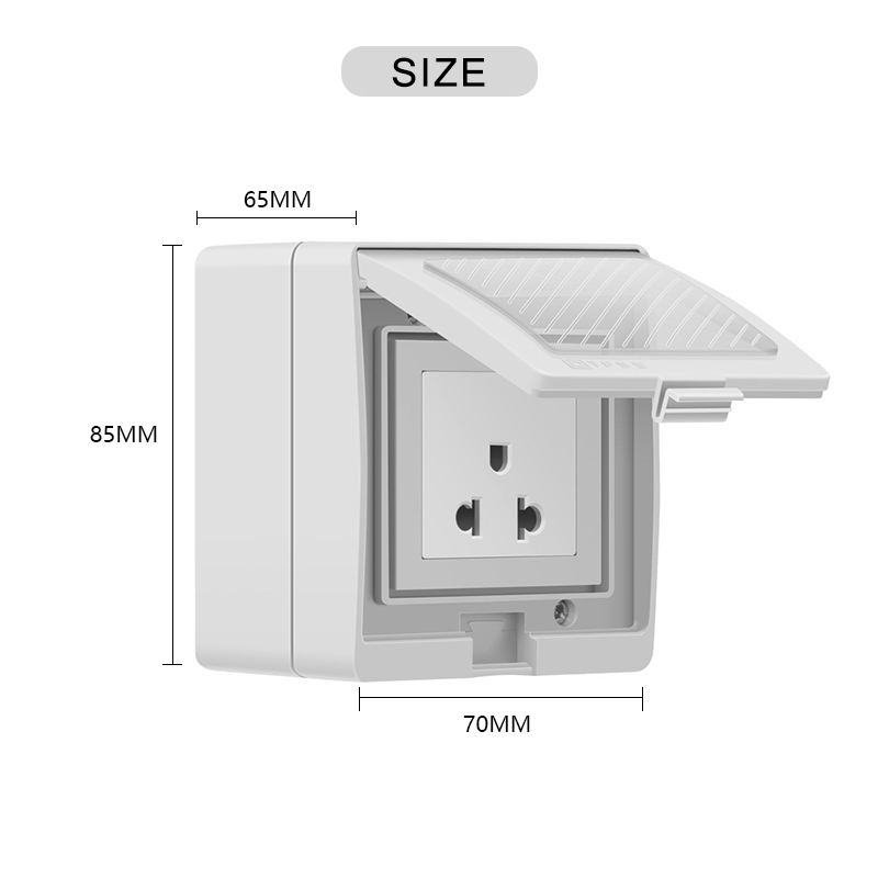Avoir Tuya สมาร์ทซ็อกเก็ต Wifi - Outdoor Power Outlet With Remote Control บทวิจารณ์และราคา