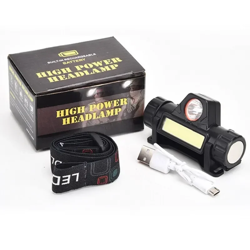 ไฟฉายคาดศีรษะ LED กำลังสูง ชาร - Outdoor Power Head บทวิจารณ์และราคา