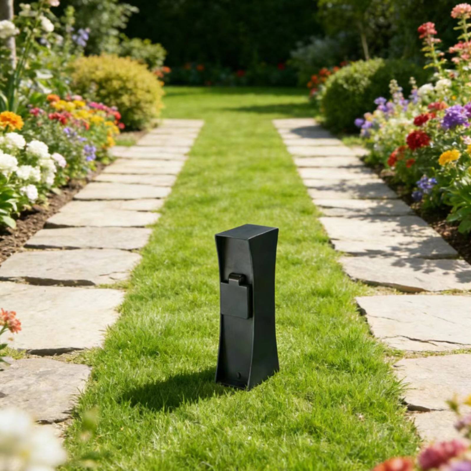 ปลั๊กไฟกลางแจ้งแบบติดตั้งง่าย  - Outdoor Power Pedestal บทวิจารณ์และราคา