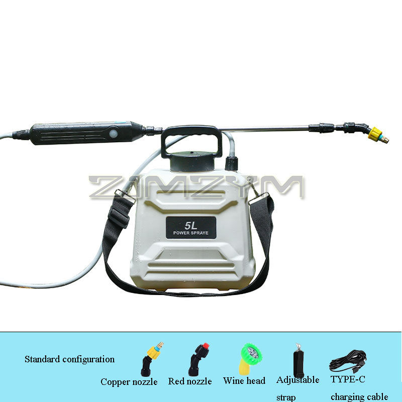 5L/8L เครื่องพ่นยาแบบแบ็คแพคไฟ - Electric Sprayer Backpack บทวิจารณ์และราคา