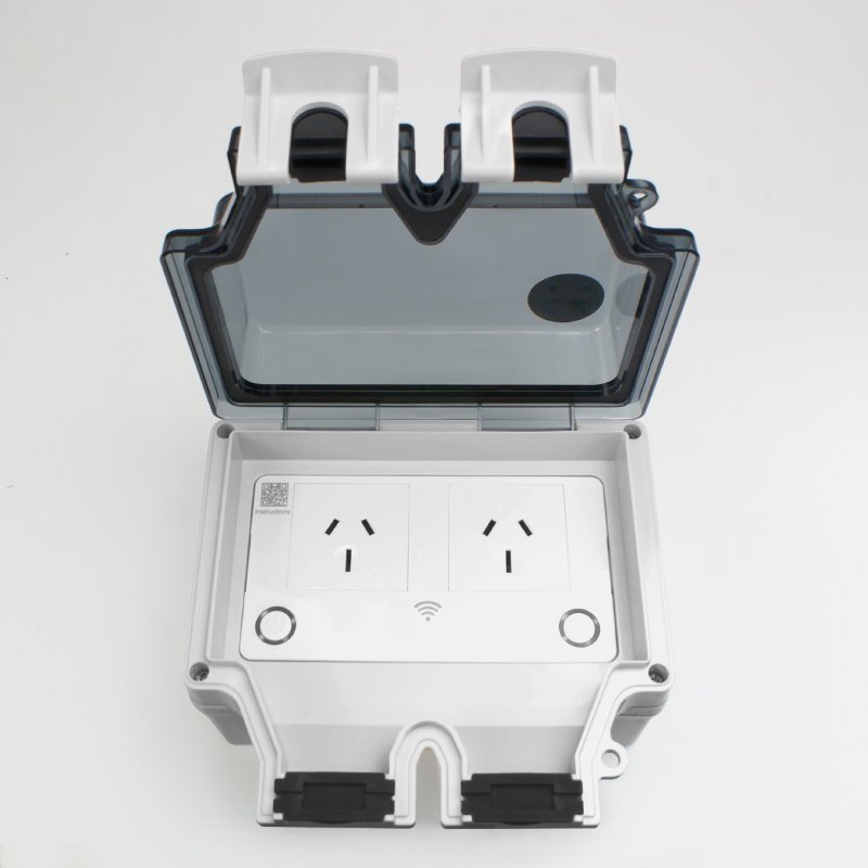 Avoir Tuya STOP kontak listrik - Outdoor Power Outlet With Remote Control บทวิจารณ์และราคา