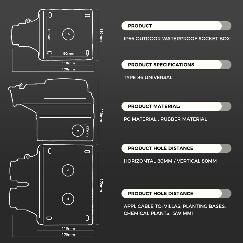 Avoir Tuya สมาร์ท IP66กันน้ำ W - Outdoor Power Outlet With Remote Control บทวิจารณ์และราคา