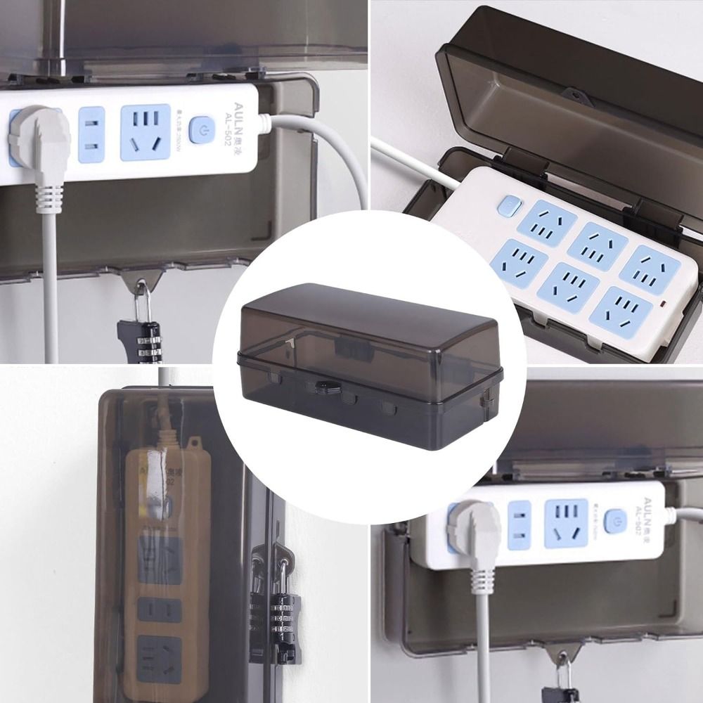 กล่องปลั๊กพลาสติกแบบพกพา กล่อง - Outdoor Power Strip Weatherproof บทวิจารณ์และราคา