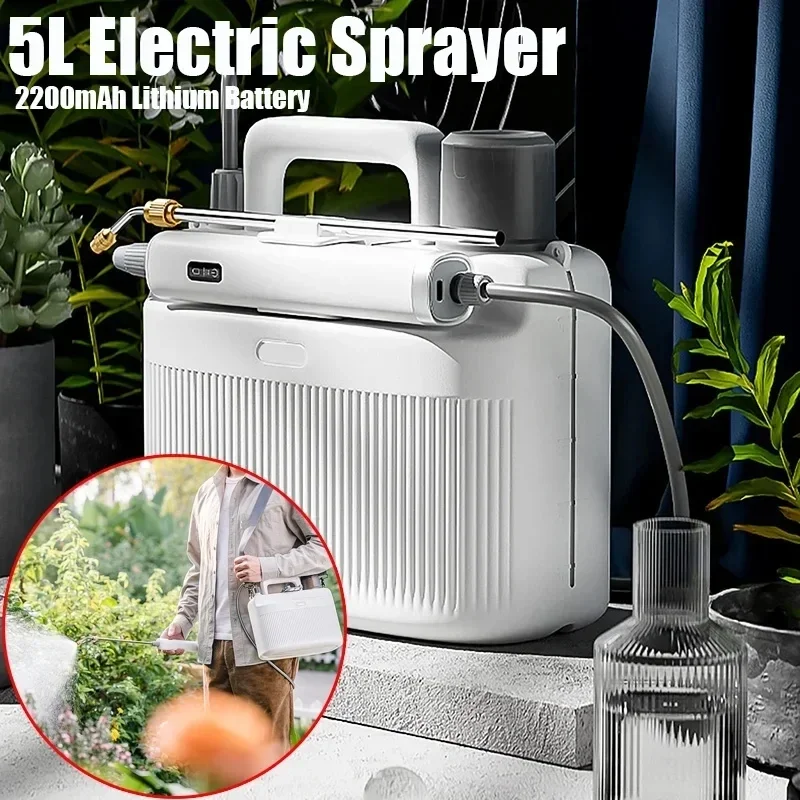 5L สวนไฟฟ้า Sprayer สเปรย์กําจ - Electric Sprayer Backpack บทวิจารณ์และราคา