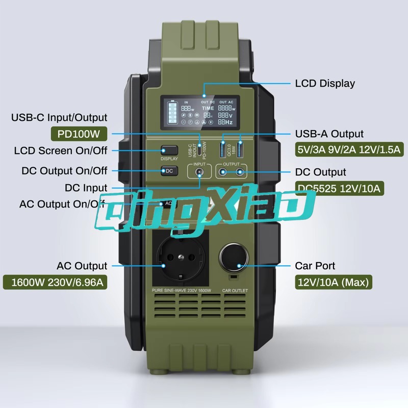 สถานีพลังงานแสงอาทิตย์แบบพกพา  - Panel Power Outdoor บทวิจารณ์และราคา