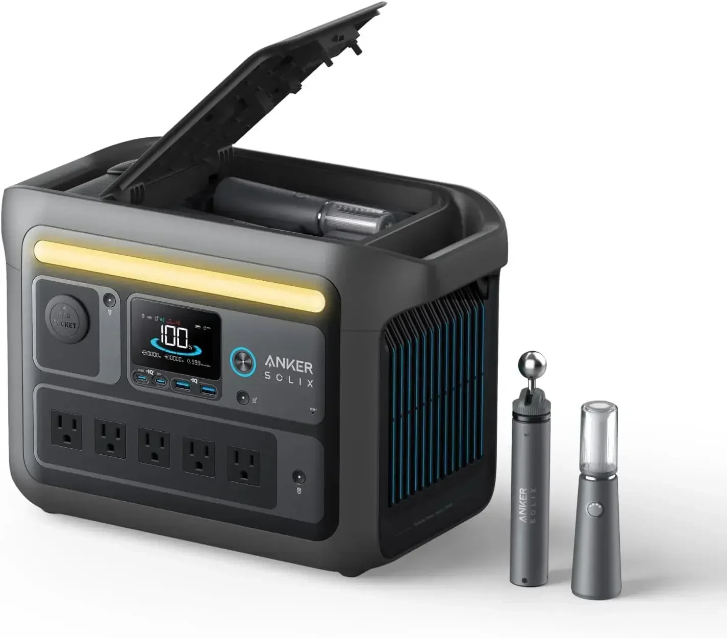 สถานีพลังงานแบบพกพา Anker SOLI - Panel Power Outdoor บทวิจารณ์และราคา